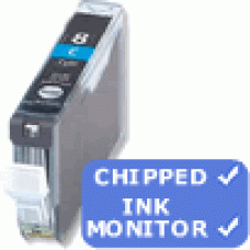 Canon CLI-8 Cyan - 30% Extra Ink - Chipped Premium Quality compatible Cartridge for the Canon Pixma IP6700 Printer