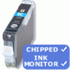 Canon CLI-8 Photo Cyan (CLI-8PC) - 30% Extra Ink - Chipped Premium Quality compatible Cartridge