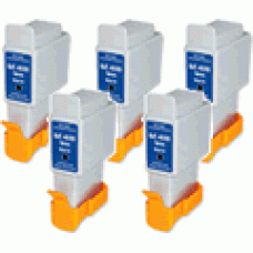 Black 5 PACK for Canon Faxes B180C B210C B215C B230C (BCI21Black)