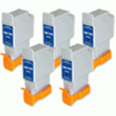 Black 5 PACK for Canon Bubble Jet i250 i320 i350 i450 i455 i470 i470D i475D S200 S200X S300 S330 Photo (BCI24Black)