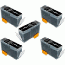 Photo Black 5 PACK for Canon BJC-3000/ BJC-6000/ BJC-6100/ BJC-6200/ BJC-6200S/ BJC-6500 (BCI3ePBK)