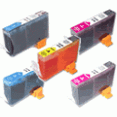 5 Colours PACK (Cyan, Magenta, Yellow, Photo Cyan, Photo Magenta) for Canon Bubble Jet i905D i950 i965 i990 i9100 i9950 S800 S820 S820D S830D S900 S9000 (BCI6C BCI6M BCI6Y BCI6PC BCI6PM)